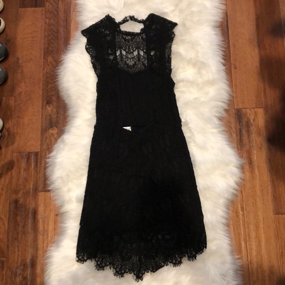 Free People Black Lace Dress - Picture 2 of 6